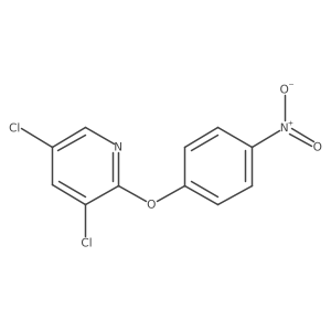 3,5-Dichloro-2-(4-nitrophenoxy)pyridine Structure