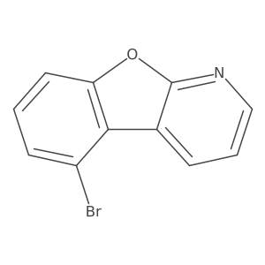 5-Bromobenzofuro[2,3-b]pyridine结构式