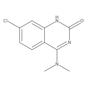 7-chloranyl-4-(dimethylamino)-1~{H}-quinazolin-2-one结构式