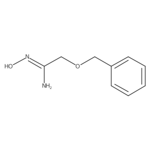 2-(Benzyloxy)-N'-hydroxyethenimidamide Structure