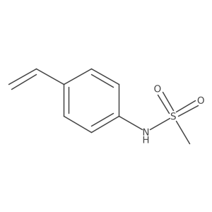 N-(4-EThenylphenyl)methanesulfonamide Structure