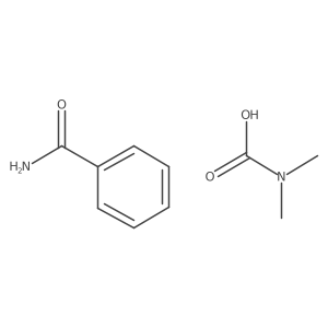 Dimethylcarbamic acid 2-aminocarbonyl phenyl ester结构式