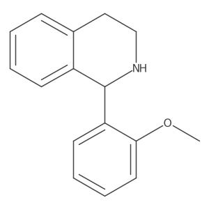 1-(2-Methoxyphenyl)-1,2,3,4-tetrahydroisoquinoline Structure
