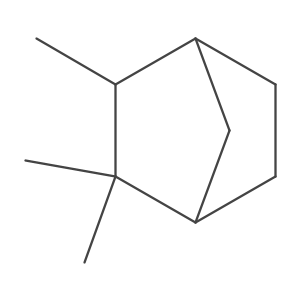 (1S,3S,4R)-2,2,3-Trimethylbicyclo[2.2.1]heptane Structure