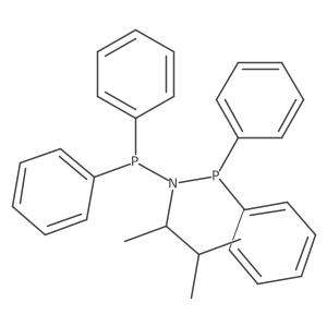 N-(1,2-Dimethylpropyl)-N-(diphenylphosphino)-P,P-diphenylphosphinous amide结构式
