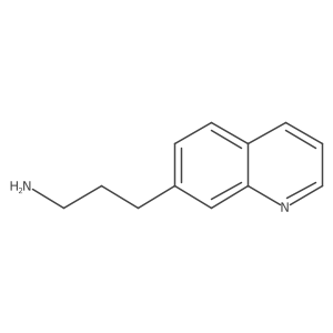 3-(Quinolin-7-yl)propan-1-amine Structure