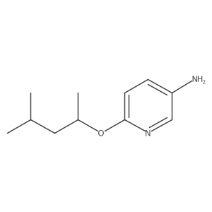 6-(1,3-Dimethylbutoxy)-3-pyridinamine Structure