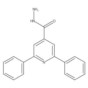 2,6-Diphenylisonicotinohydrazide Structure