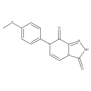 7-(4-Methoxyphenyl)-[1,2,4]triazolo[4,3-a]pyrazine-3,8(2H,7H)-dione Structure