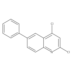 2,4-Dichloro-6-phenylquinoline结构式