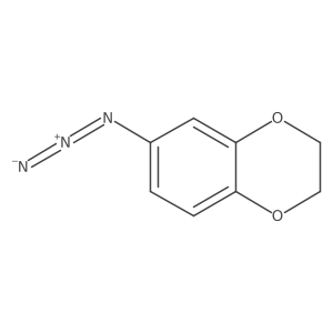 6-Azido-2,3-dihydro-1,4-benzodioxine结构式