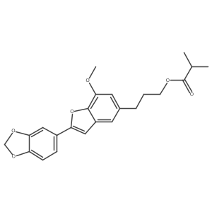 Egonol-2-Methylpropanoate Structure