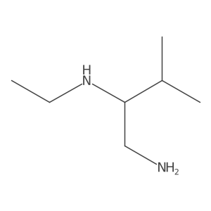 2-N-ethyl-3-methylbutane-1,2-diamine Structure