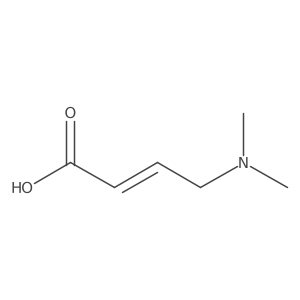 (E)-4-[bis(trideuteriomethyl)amino]but-2-enoic acid结构式