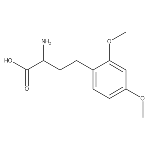 2,4-Dimethoxy-D-homophenylalanine Structure