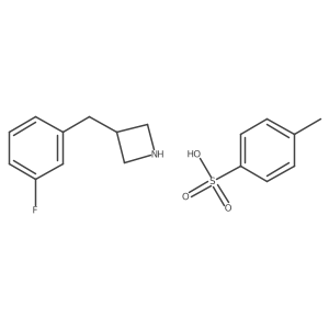 3-(3-Fluorobenzyl)azetidine 4-methylbenzenesulfonate Structure