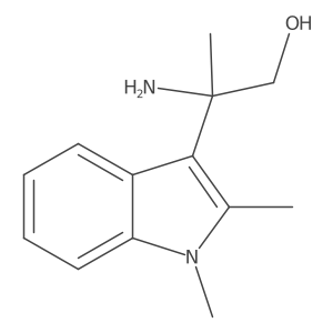 2-amino-2-(1,2-dimethyl-1H-indol-3-yl)propan-1-ol Structure