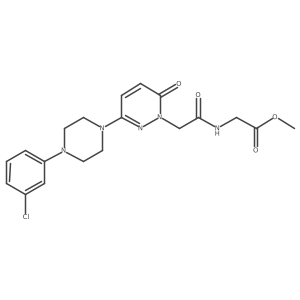 C19H22ClN5O4结构式