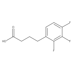 4-(2,3,4-Trifluorophenyl)butanoic acid Structure