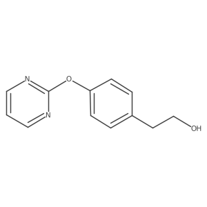 2-(4-(Pyrimidin-2-yloxy)phenyl)ethanol Structure