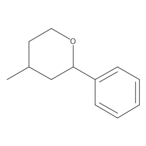 2H-Pyran, tetrahydro-4-methyl-2-phenyl-, (2R,4S)-rel-结构式