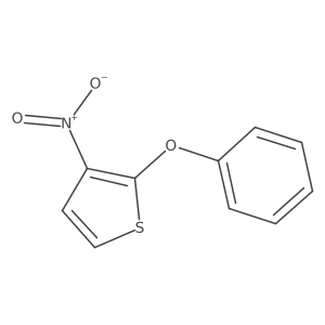 2-Phenoxy-3-nitrothiophene Structure