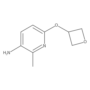 2-Methyl-6-(oxetan-3-yloxy)pyridin-3-amine Structure