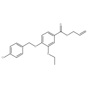Allyl 4-((4-chlorobenzyl)oxy)-3-ethoxybenzoate结构式