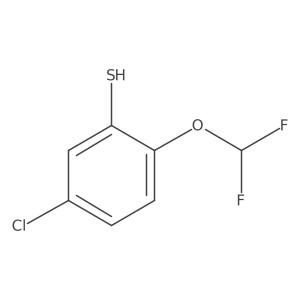 5-Chloro-2-(difluoromethoxy)thiophenol Structure