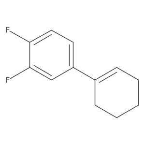 4-(Cyclohex-1-en-1-yl)-1,2-difluorobenzene Structure