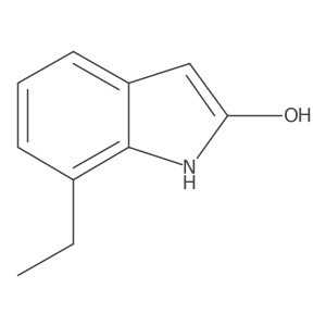 1H-Indol-2-ol, 7-ethyl-结构式