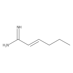 Hex-2-enimidamide Structure