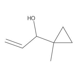 1-(1-Methylcyclopropyl)prop-2-en-1-ol结构式