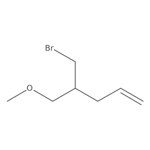 4-(Bromomethyl)-5-methoxypent-1-ene结构式