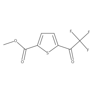 Methyl 5-(trifluoroacetyl)thiophene-2-carboxylate Structure
