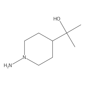2-(1-amino-4-piperidyl)propan-2-ol Structure