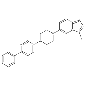 3-(4-{3-Methyl-[1,2,4]triazolo[4,3-b]pyridazin-6-yl}piperazin-1-yl)-6-(pyridin-3-yl)pyridazine Structure
