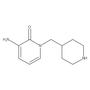 3-Amino-1-[(piperidin-4-yl)methyl]-1,2-dihydropyridin-2-one Structure