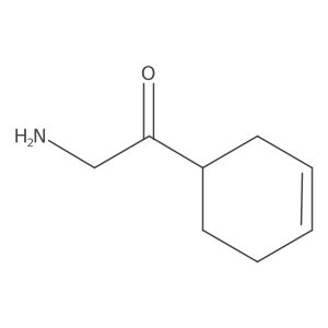 2-Amino-1-(cyclohex-3-en-1-yl)ethan-1-one结构式