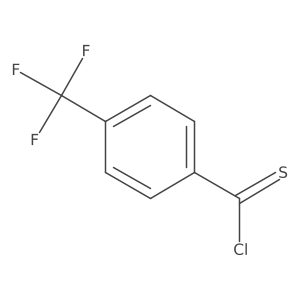 4-Trifluoromethylthiobenzoyl chloride结构式