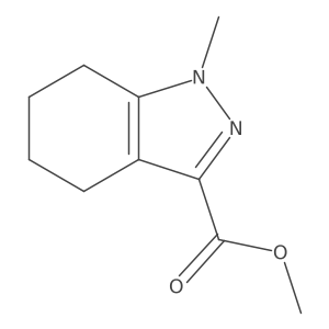 Methyl 1-methyl-4,5,6,7-tetrahydro-1H-indazole-3-carboxylate Structure