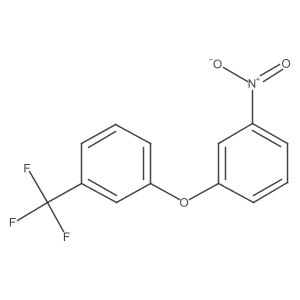 1-(3-Nitrophenoxy)-3-(trifluoromethyl)benzene结构式