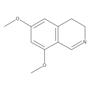 6,8-Dimethoxy-3,4-dihydroisoquinoline结构式
