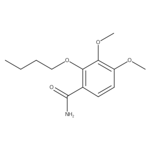 2-Butoxy-3,4-dimethoxybenzamide结构式