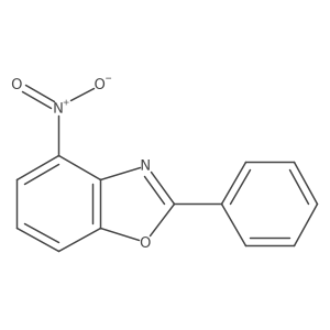 4-Nitro-2-phenylbenzooxazole结构式