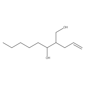 rel-(2R,3S)-2-(2-Propen-1-yl)-1,3-octanediol Structure