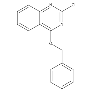 4-(Benzyloxy)-2-chloroquinazoline结构式