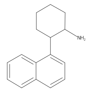 2-(1-Naphthalenyl)cyclohexanamine结构式
