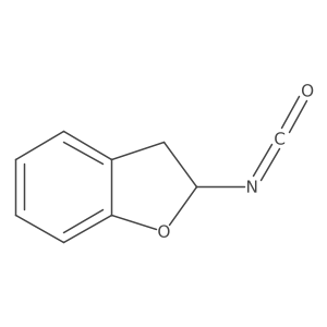 2-Isocyanato-2,3-dihydro-1-benzofuran结构式