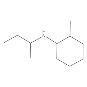 N-(butan-2-yl)-2-methylcyclohexan-1-amine结构式